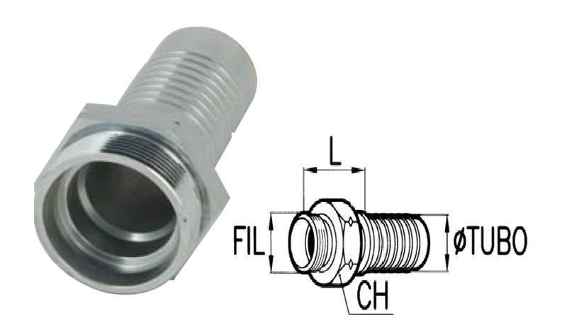 ΥΔΡΑΥΛΙΚΗ ΣΥΝΔΕΣΗ CEL 10 L ΑΡΣΕΝΙΚΟ DN10-M16X1,5