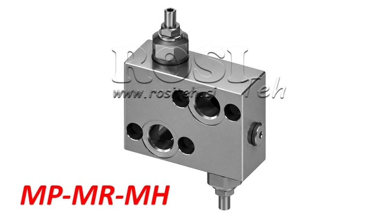 HYDRAULICKÝ REGULÁTOR TLAKU 10-180 BAR PRO HYDRAULICKÝ MOTOR MP-MR-MH