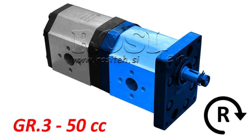 ΥΔΡΑΥΛΙΚΗ ΑΝΤΛΙΑ 30C50X241 ΜΠΡΟΣΤΑ GR.3 50 CC ΔΕΞΙΑ