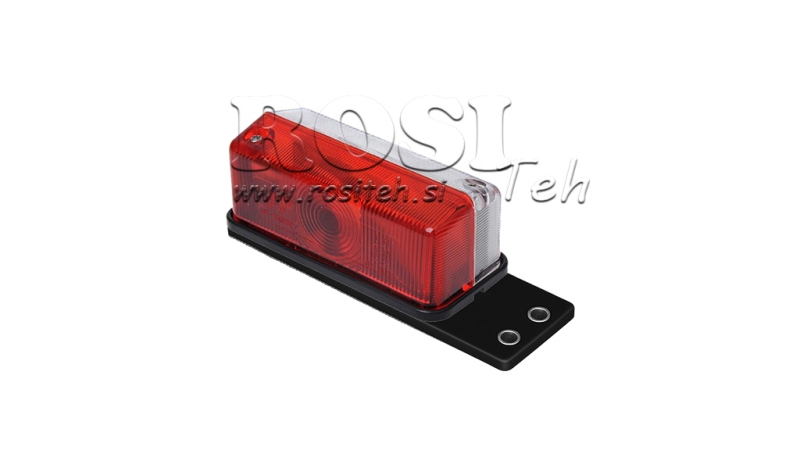 ΠΛΕΥΡΙΝΟ ΦΩΣ ΓΙΑ ΡΥΜΟΥΛΚΕΣ ΤΕΤΡΑΓΩΝΟ ΛΕΥΚΟ/ΚΟΚΚΙΝΟ