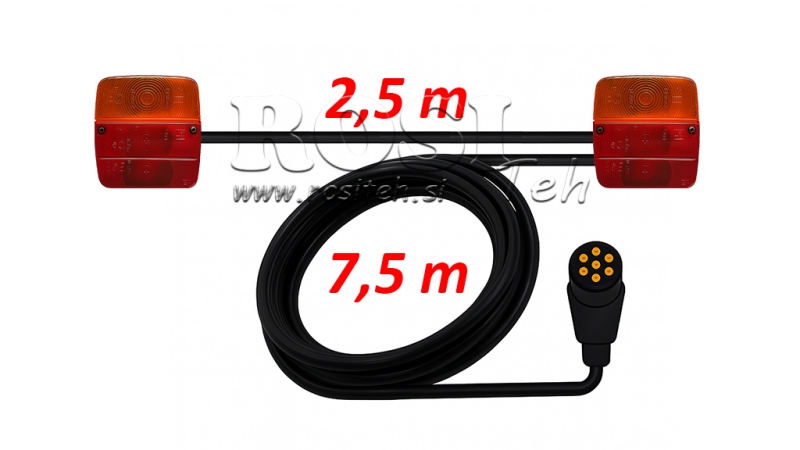 ΣΕΤ ΦΩΤΩΝ ΜΕ ΚΑΛΩΔΙΟ 7.5M+2.5M