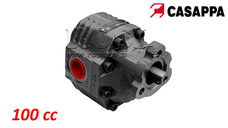 HYDRAULICKÉ PUMPY Z LIŠTĚ OCELOVÉ REVERSIBILNÍ 100CC CASAPPA