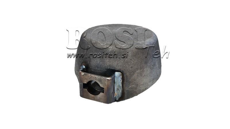 ΚΕΦΑΛΗ ΑΠΟΡΡΙΜΜΑΤΟΦΟΡΟΥ fi 78 ΜΕ ΔΥΟ ΑΝΟΙΓΜΑΤΑ