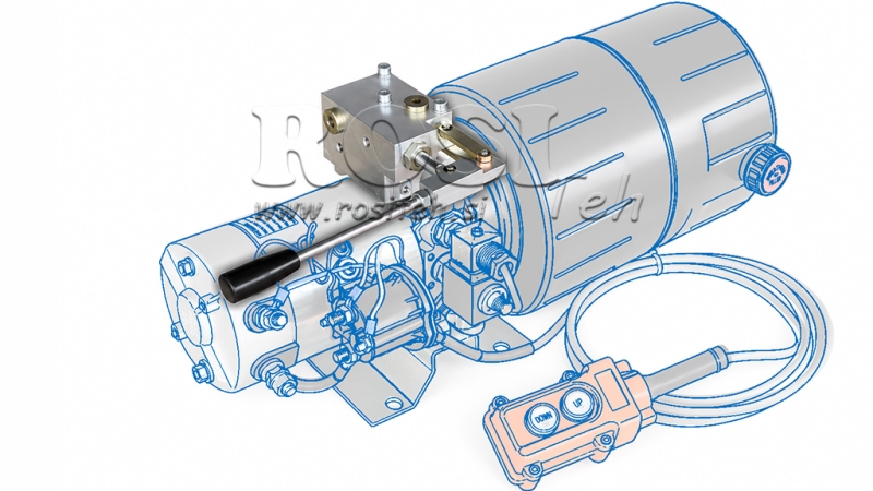 MANUEL PUMPE TIL MINI POWER-PACK