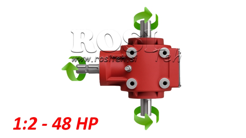 ΓΩΝΙΑΚΟ ΚΙΒΩΤΙΟ PTO-R11S 1:2 (48HP-35KW)