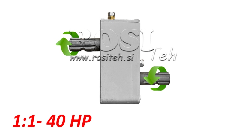 ΚΙΒΩΤΙΟ ΤΑΧΥΤΗΤΩΝ ΤΡΑΚΤΕΡ - ΑΝΤΙΣΤΡΟΦΗ 1:1 (40HP-30KW) ΑΡΣΕΝΙΚΟ-ΑΡΣΕΝΙΚΟ