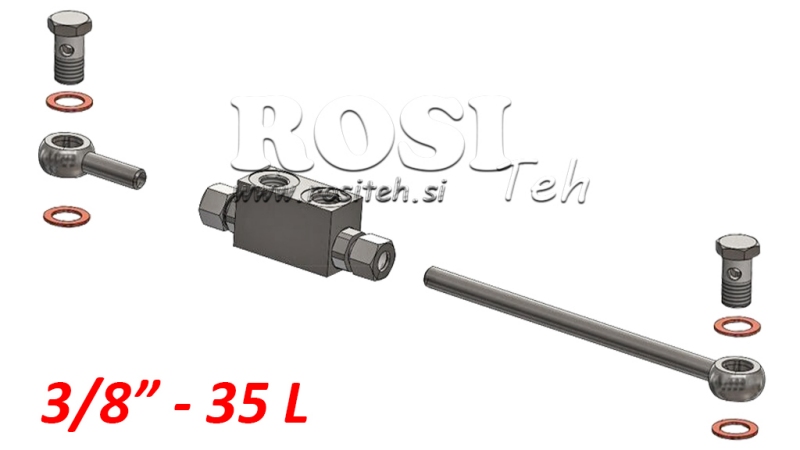 ΒΑΛΒΙΔΑ BLOCK VBPDE 3/8 - 35LIT ΜΕ ΣΩΛΗΝΕΣ