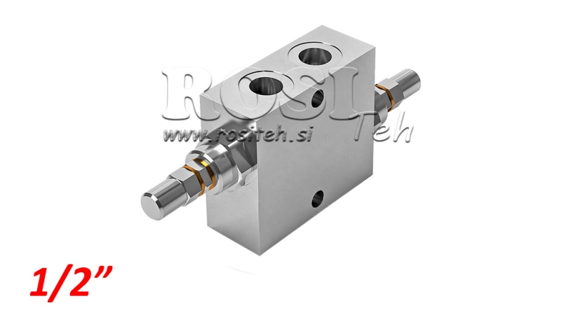 HÜDRAULILINE RÕHUREGULAATOR KAHEKORDNE VAU 1/2 10-180 BAR