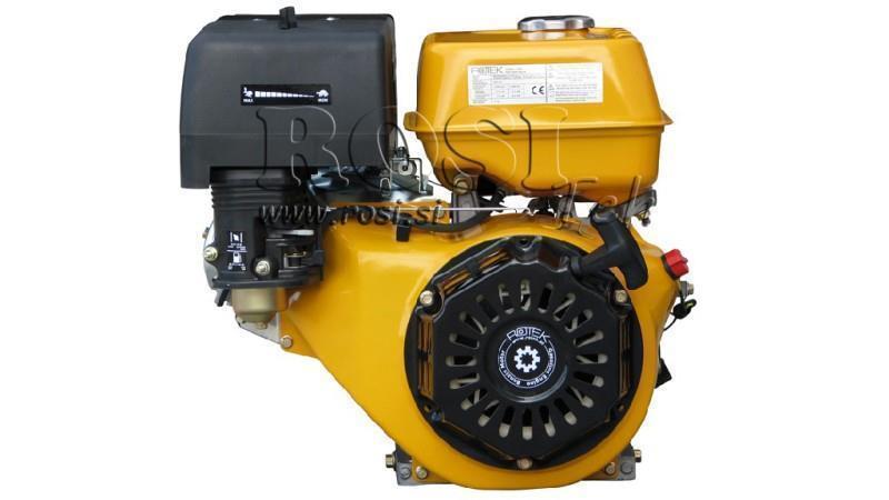 κινητήρας βενζίνης EG4-420cc-9.6kW-13.1HP-3,600 RPM-H-KW25x88.5-χειροκίνητη εκκίνηση