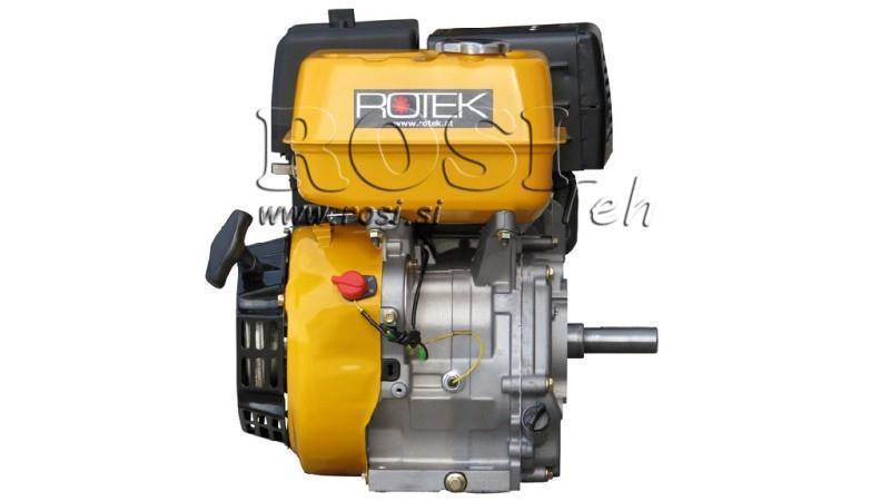 κινητήρας βενζίνης EG4-420cc-9.6kW-13.1HP-3,600 RPM-H-KW25x88.5-χειροκίνητη εκκίνηση