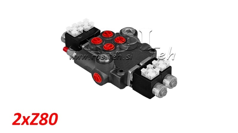 ELEKTRO HIDRAVLIČNI VENTIL MONOBLOK 2xZ80