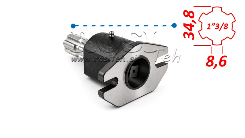 KARDANADAPTER PASQUALI 2 BOLTER