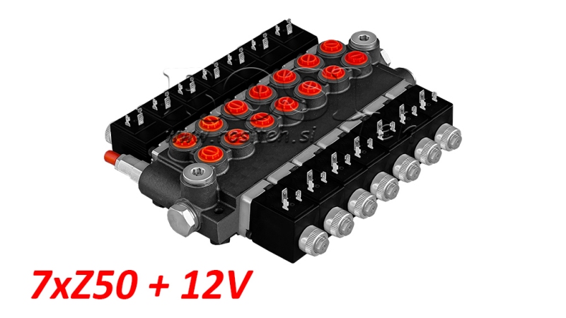 ΥΔΡΑΥΛΙΚΗ ΒΑΛΒΙΔΑ 7XZ50+12V DC