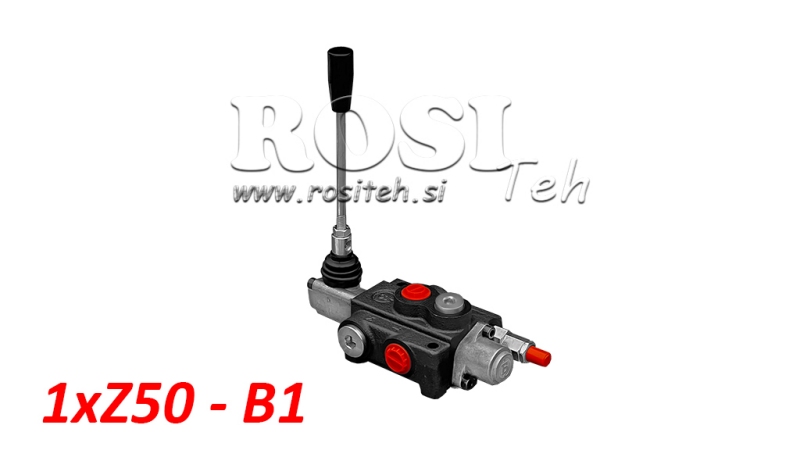 VANĂ HIDRAULICĂ 1XP40 + CILINDRU CU ACȚIUNE SIMPLĂ B1