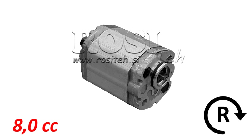 ΥΔΡΑΥΛΙΚΗ ΑΝΤΛΙΑ 10C8.0X302 8.0 CC ΔΕΞΙΑ