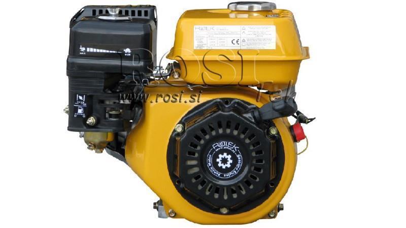 κινητήρας βενζίνης EG4-200cc-5.10kW-3,600 RPM-H-KW20x53-χειροκίνητη εκκίνηση