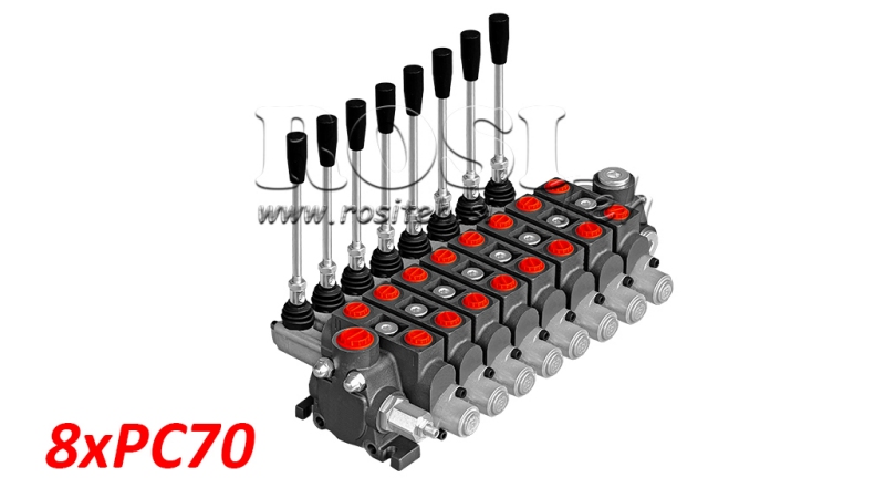 HIDRAVLIČNI VENTIL 8xPC70