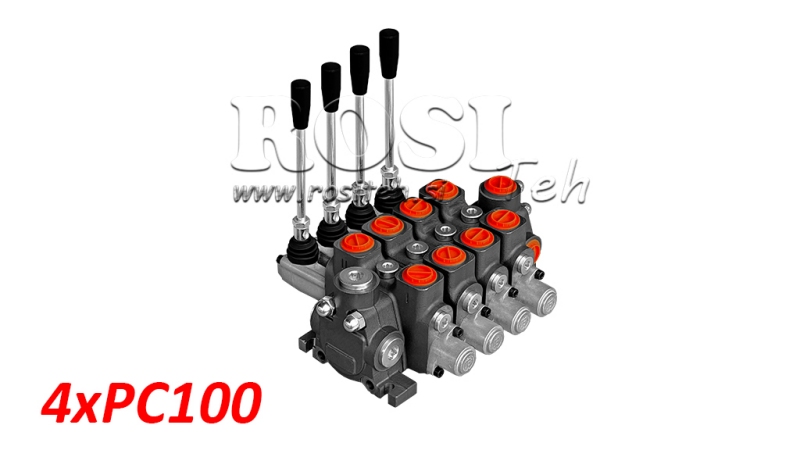 HIDRAVLIČNI VENTIL 4xPC100