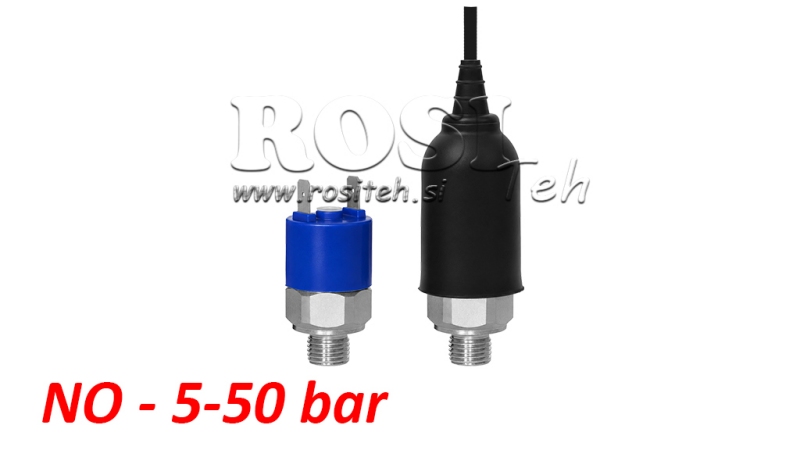 HIDRAVLIČNO TLAČNO STIKALO K4 - NO 5-50 BAR (MAX.200BAR)