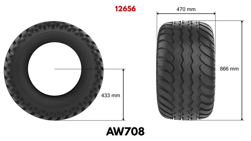 19,0/45-17 ΕΛΑΣΤΙΚΌ AW708 (14 PR)