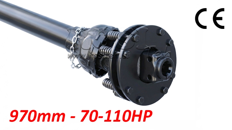 ECO KARDANAKSELI 970mm 70-110HP KITKAKYTKIMELLÄ