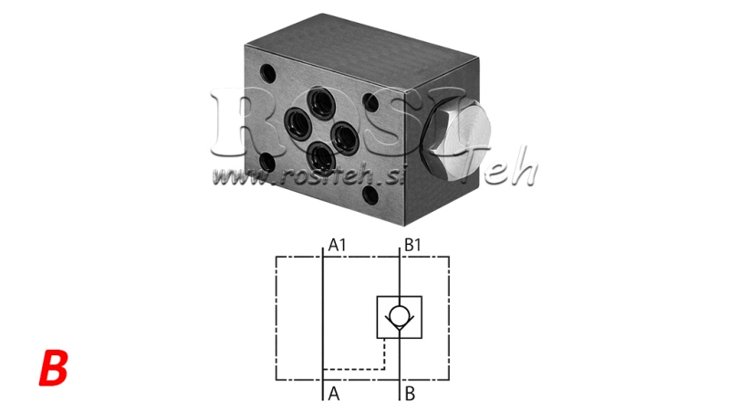 ΒΑΛΒΙΔΑ ΕΛΕΓΧΟΥ CETOP 3 (B)