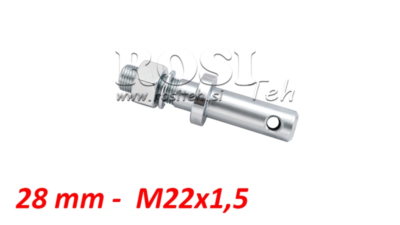 ΠΙΝΑΣ ΣΤΗΡΙΞΗΣ FI28MM ΜΕ ΣΠΕΙΡΩΜΑ M22X1.5