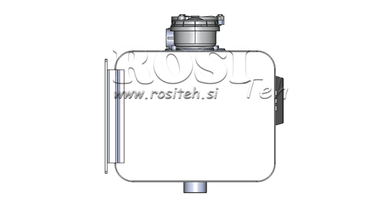METALLTANK TOPP 60 LIT 310X380X560MM