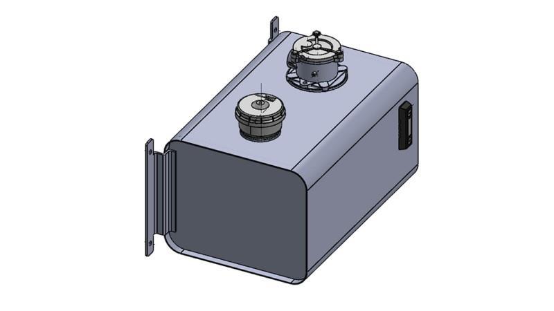 ΜΕΤΑΛΛΙΚΗ ΔΕΞΑΜΕΝΗ ΚΑΠΑΚΙ 60 Lit 310x380x560mm