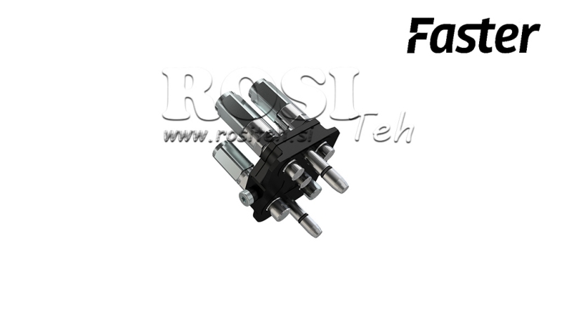 ΣΥΝΔΕΣΗ MULTI-FASTER 3 ΔΡΟΜΩΝ BSP 1/4 ΚΙΝΗΤΟ ΜΕΡΟΣ