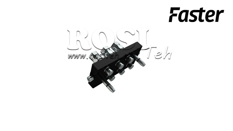 ΣΥΝΔΕΣΗ MULTI-FASTER 6ΔΡΟΜΗ BSP 3/8 ΚΙΝΗΤΟ ΜΕΡΟΣ
