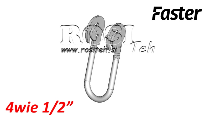 ΜΟΧΛΟΣ ΓΙΑ MULTI-FASTER 4ΔΡΟΜΩΝ 1/2 ΣΤΑΘΕΡΟ ΜΕΡΟΣ
