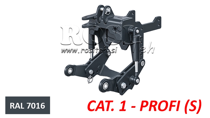 ΜΠΡΟΣΤΙΝΑ ΥΔΡΑΥΛΙΚΑ UNIVERSAL KIT CAT. 1 - PROFI STANDARD ΓΙΑ ΤΡΑΚΤΕΡ 800 KG