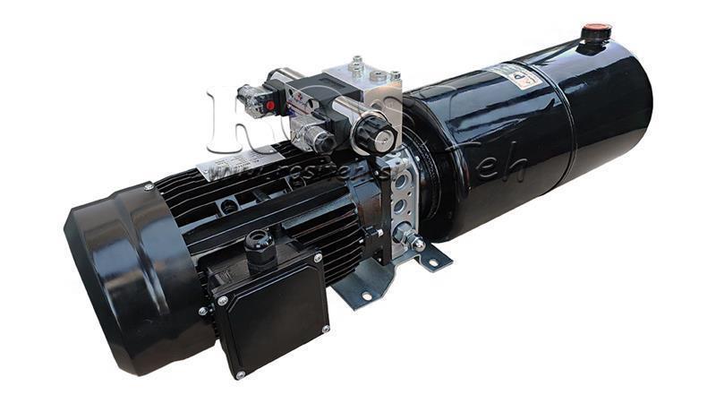 ΜΙΝΙ ΥΔΡΑΥΛΙΚΟ ΣΥΝΟΛΟ 380V AC (2.2 kW) 120 bar - 8.0 cc - 11.2 λίτρα/λεπτό - δεξαμενή 12 λίτρα