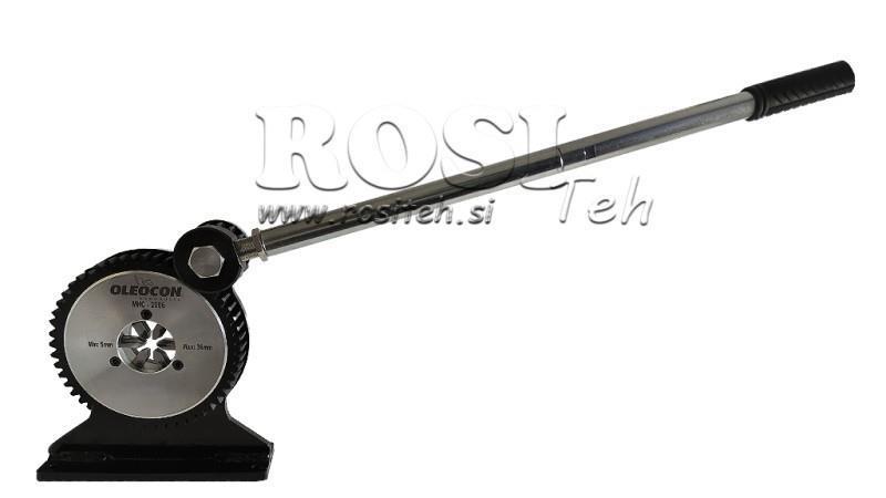 ΧΕΙΡΟΚΙΝΗΤΟ ΕΡΓΑΛΕΙΟ ΣΥΜΠΙΕΣΗΣ ΓΙΑ ΧΑΜΗΛΗΣ ΠΙΕΣΗΣ ΣΩΛΗΝΕΣ 5-36mm 6 ΔΟΝΤΙΑ