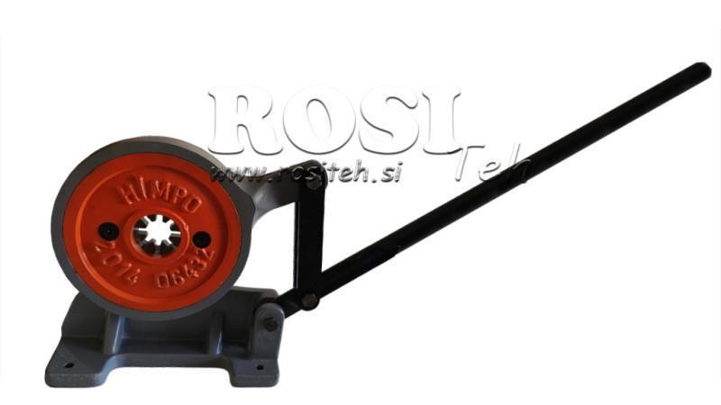 MAȘINĂ MANUALĂ DE CRIMPARE PENTRU TUBURI DE PRESIUNE MICĂ 8-35mm 8 DINȚI CU PROTECȚIE