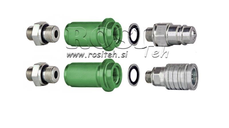 ΧΕΙΡΟΚΙΝΗΤΟΣ ΣΥΝΔΕΤΗΡΑΣ ΜΕ ΣΗΜΑ Μ22-1/2 ΠΡΑΣΙΝΟΣ