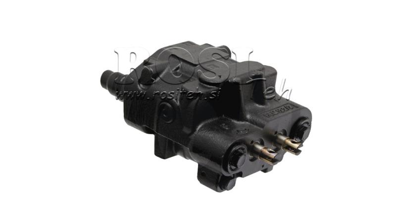 HYDRAULICKÝ OVLÁDACÍ VENTIL DLM-122/2 2xP80 L/min ZATÍŽENÍ S FLOAT FUNKCÍ