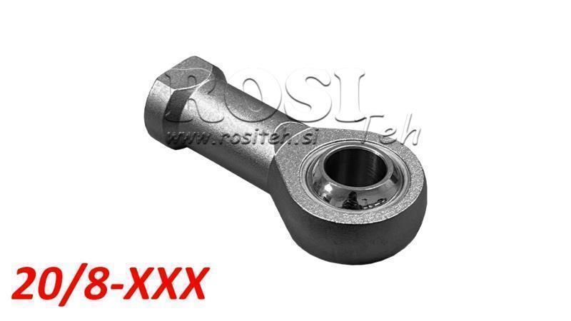 DI ΜΟΝΤΑΡΙΣΜΑ ΓΙΑ ΠΝΕΥΜΑΤΙΚΟ ΚΥΛΙΝΔΡΟ PCAI 20/8 (M8x1.25)