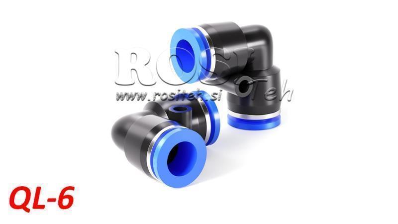 ΠΝΕΥΜΑΤΙΚΟΣ ΣΥΝΔΕΤΗΡΑΣ ΓΩΝΙΑΣ TPA ΧΩΡΙΣ ΝΗΜΑ QL-6