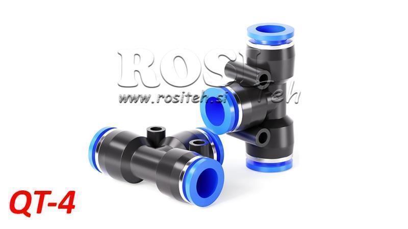ΠΝΕΥΜΑΤΙΚΟΣ ΣΥΝΔΕΤΗΡΑΣ T ΣΥΝΔΕΣΜΟΣ TPA ΧΩΡΙΣ ΣΠΕΙΡΑ QT-4