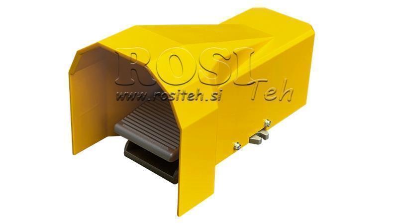 PNEUMATICKÝ NOŽNÍ PEDÁL 5/2 1/4 PRT-0852-ANNZ-G S ZÁMKEM