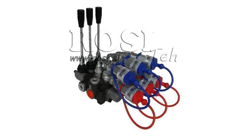 HYDRAULICKÝ VENTIL 3xP40 EXPANZE