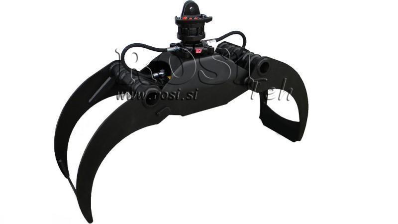 GOZDARSKA KLEŠČA LG2500 kg - 1500 mm ROTATOR 4500/2500 KG S PRIROBNICO