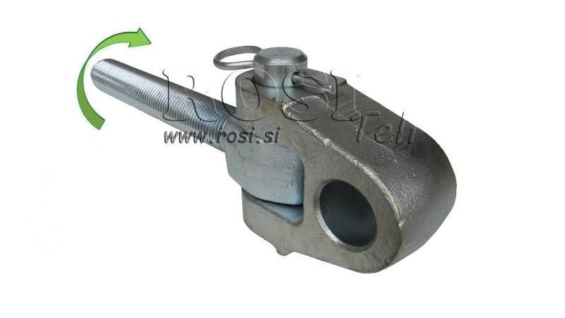 ειδικός σπειρωτός γάντζος για συσκευή έλξης κατηγορίας 3 M36x3