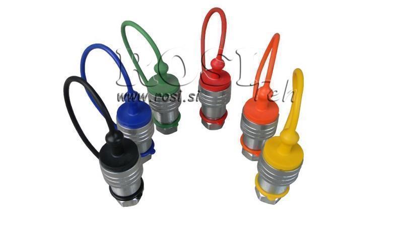 OCHRANNÝ GUMOVÝ KRYT ORANŽOVÝ - ŽENSKÉ RYCHLOPŘIPOJENÍ