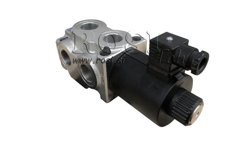 6-cestný ventil 3/4 (6/2) 12V - 140lit