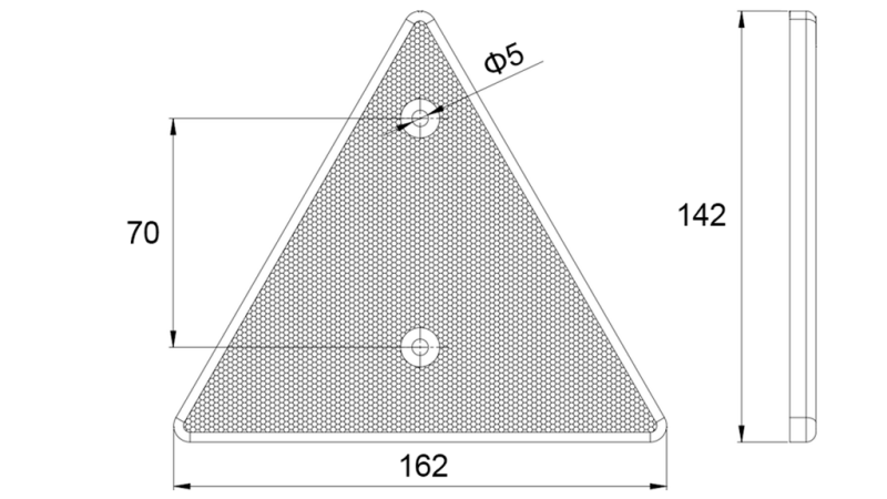 ΤΡΙΓΩΝΙΚΟΣ ΑΝΑΚΛΑΣΤΗΡΑΣ (4ΤΕΜ)
