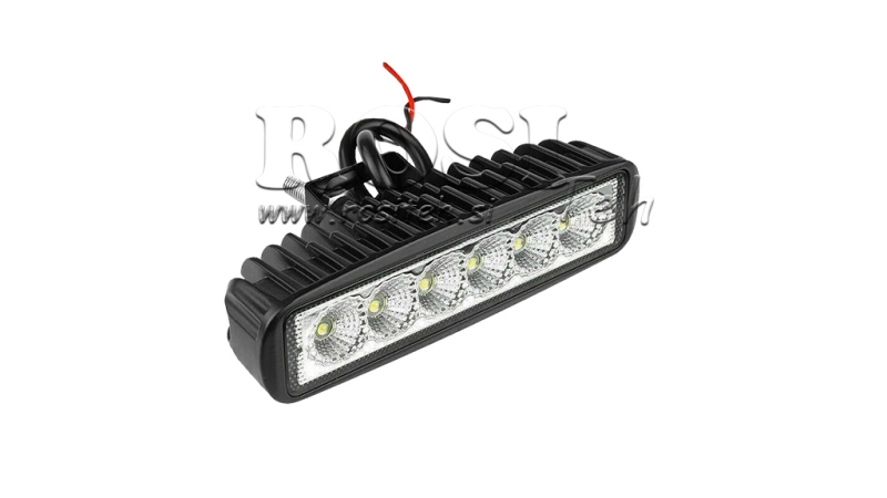LED PRACOVNÍ SVĚTLO - SVĚTLO 6 LED 18W 12V-24V