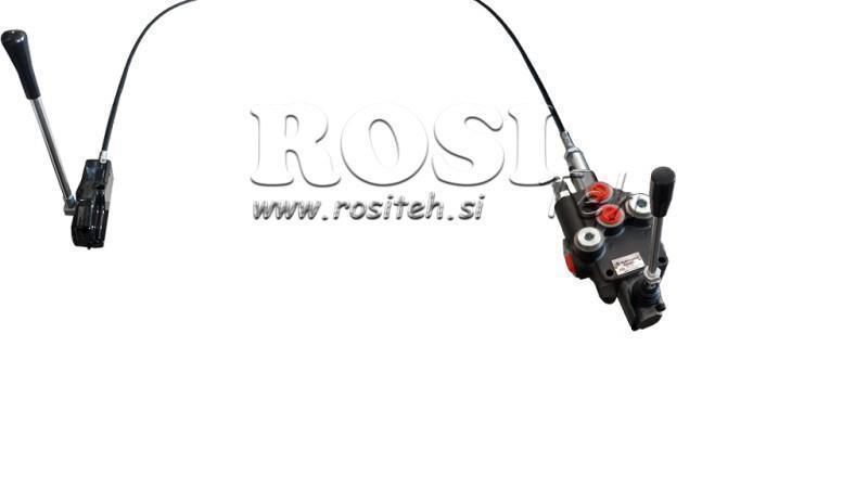 JOYSTICK ΔΙΠΛΗΣ ΛΕΒΕΤΑΣ 2.5 m ΥΔΡΑΥΛΙΚΗ ΒΑΛΒΙΔΑ 1xP40 λίτρα.